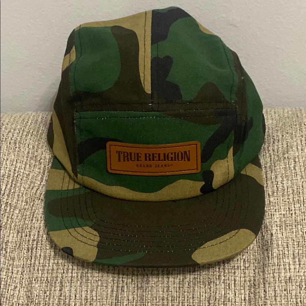 True Religion Camouflage Cap